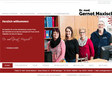 Tablet Screenshot of maxisch.com